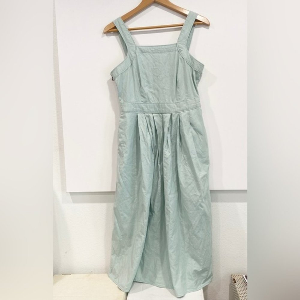 Universal Thread Light Teal Mint Midi Sundress 8